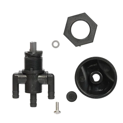 Vista 3 de HIFROM Válvula de cierre de combustible de 3 vías 7052154 con perilla de plástico de línea de combustible compatible con Polaris ATV Polaris ATV