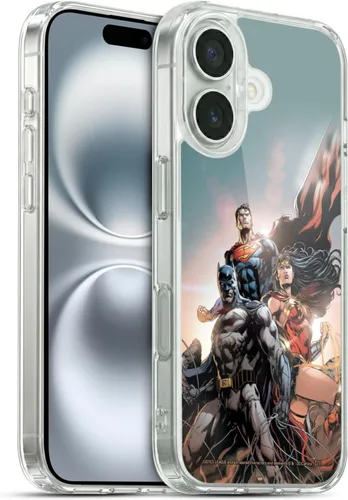 Vista 174 de Head Case Designs Funda de gel con licencia oficial de la Liga de la Justicia DC Comics #10 Darkseid War Comic Book Cover