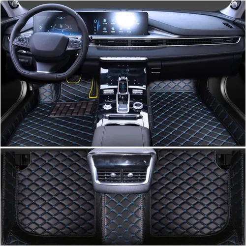Vista 11 de Tapete para piso de automóvil hecho a medida para el 96% de los modelos de automóvil, cobertura completa, protección interior, impermeable, Beige