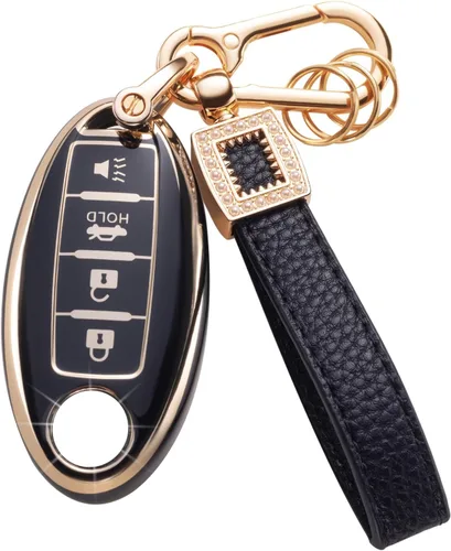 Vista 12 de Funda para llavero Benz, cordón de cuero con protección para llave inteligente, compatible con Clase A, Clase C, Clase G, Clase E y Clase S 2017-2021