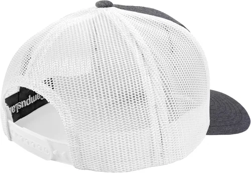 Vista 5 de Campus Lab Gorra de camionero ajustable con logotipo del equipo colegial, unisex, para hombres y mujeres Athletic Heather