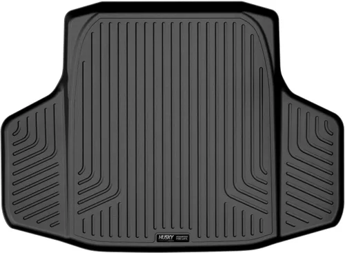 Vista 11 de Husky Liners Weatherbeater Alfombrillas para piso Compatibles con Honda Accord 4 puertas 2008-2012 Delanteras y segunda fila, 3 piezas, negro