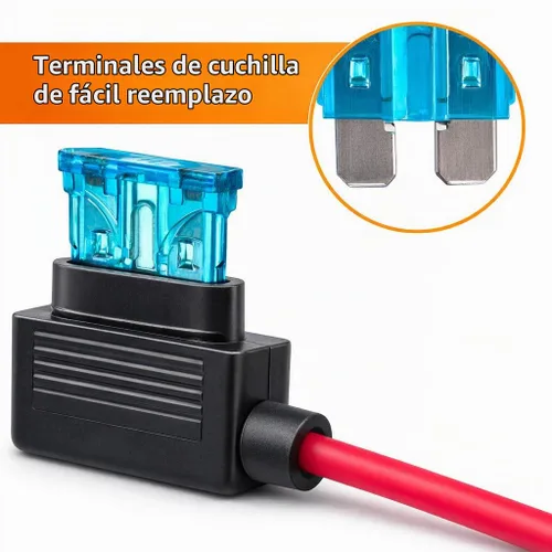Vista 5 de MGI SpeedWare 60 piezas de fusibles de hoja LED surtido, brillo inteligente, 5 A, 10 A, 15 A, 20 A, 30 A, 40 A, ATO/ATC 12vDC de protección
