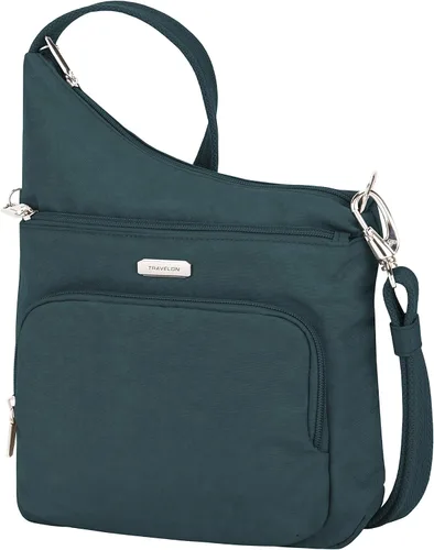 Vista 2 de Travelon Essentials - Bolso cruzado antirrobo - NorthSouth Bandolera