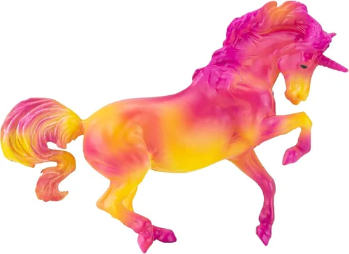 Vista 4 de Breyer Stablemates Set de regalo de unicornio con remolino 6912, multicolor, 00