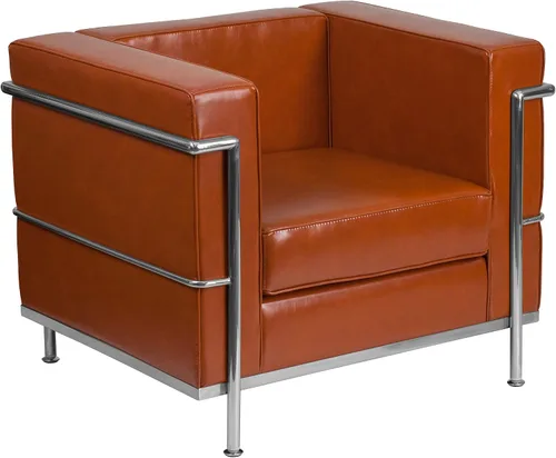 Vista 2 de Flash Furniture Hercules LeatherSoft - Silla con marco de revestimiento