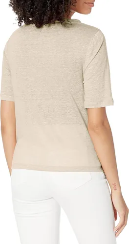 Vista 2 de Rebecca Taylor Camiseta de lino gasa para mujer