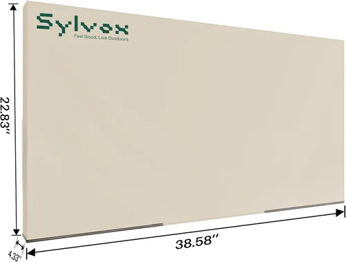 Vista 4 de SYLVOX TV exterior de 43 pulgadas, TV resistente a la intemperie
