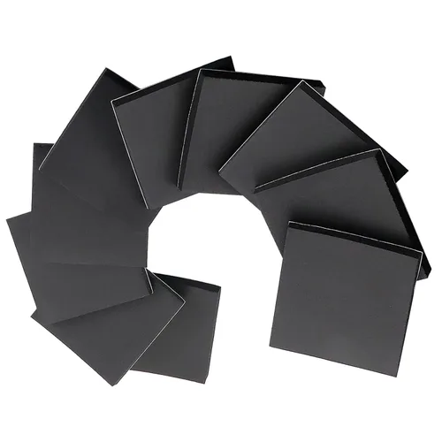 Vista 14 de DGSL 8 hojas de espuma autoadhesivas, 1/2 pulgada de grosor x 4 x 4 pulgadas, almohadilla de espuma de celda cerrada, láminas de goma de neopreno