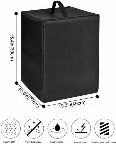Vista 9 de Funda para lavadora de botellas para Baby Brezza Bottle Washer Pro, esterilizador antipolvo Negro