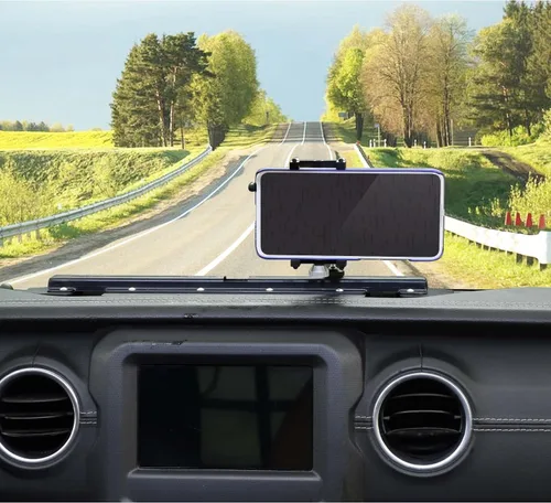 Vista 5 de Jimen Soporte para teléfono celular compatible con Jeep Wrangler JL JLU Gladiator JT 2018-2023
