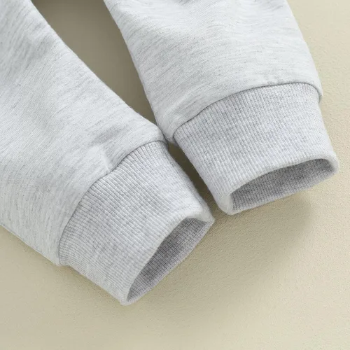 Vista 5 de Conjunto de ropa para el día de San Valentín, conjunto de sudadera y pantalones de manga larga para bebé