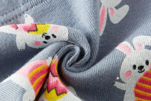 Vista 3 de Family Feeling Ropa interior para niña pequeña, bragas para niños grandes, ropa interior suave, 100% algodón