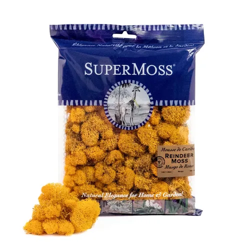 Vista 22 de SuperMoss 21786 Musgo de Reno Preservado Negro, Aprox. 3 lb Estuche a Granel