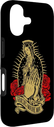 Vista 3 de Our Lady Virgen De Guadalupe Virgen Mary Gracias Madre Mía - Carcasa para iPhone 17