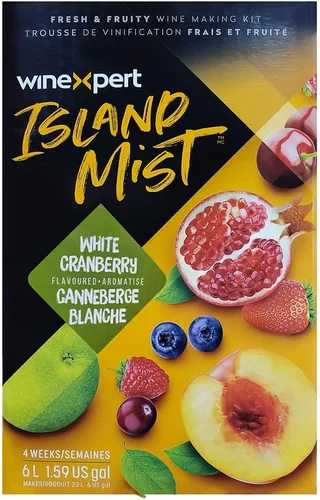 Vista 3 de Kit de vino Island Mist White Cranberry Pinot Gris de Winexpert