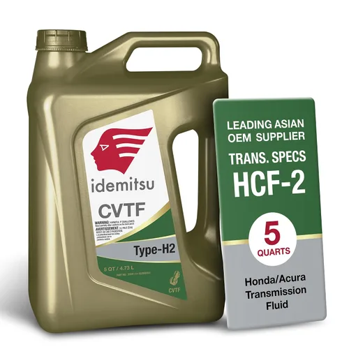 Vista 10 de Idemitsu CVT - Fluido de transmisión HCF-2, aceite de transmisión tipo H2 para transmisiones continuamente variables Honda (1 cuarto de galón)