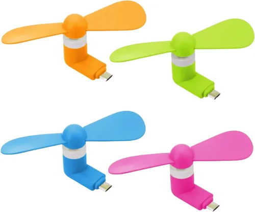 Vista 7 de Ventilador tipo USB C para iPhone Series 15, 15 Plus, 15 Pro, 15 Pro Max, 16,16 Plus, 16 Pro, 16 Pro Max, para Samsung Galaxy S Series, A1/A2/A3/A5
