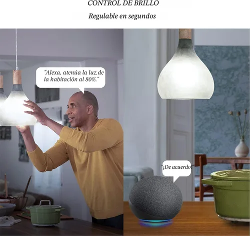 Vista 3 de [Usado] Sengled - Bombilla WiFi inteligente - Focos inteligentes compatibles con Google Assistant, A19 Luz del día (5000K) - No requiere