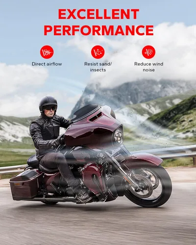 Vista 2 de Amazicha Parabrisas ondulado negro de 4.5 pulgadas compatible con Harley Davidson Touring Electra Glide Street Glide 2014 2015 2016 2017 2018 2019