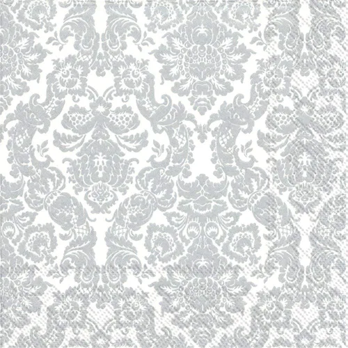 Vista 9 de Boston International BF797097 - Servilletas de papel para buffet IHR de toalla de invitado, 8.5" x 4.5", Blanco Palacio/Negro