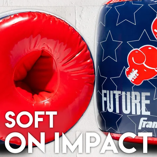 Vista 7 de Franklin Sports Juego de saco de boxeo inflable y guante Bopper, perfecto para niños y niños pequeños, bolsa de boxeo de gran tamaño y guantes
