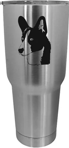 Vista 261 de Cairn Terrier - Vaso grabado con temática de perro, 30 onzas
