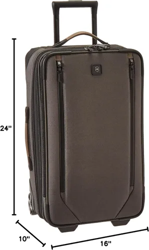 Vista 9 de Victorinox Lexicon 2.0 Global - Equipaje de mano expandible, Titanio, Lexicon 2.0 Softside - Equipaje vertical expandible