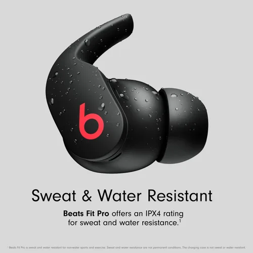 Vista 9 de Beats Fit Pro - Audífonos intrauditivos inalámbricos con cancelación de ruido, color negro (renovado prémium)