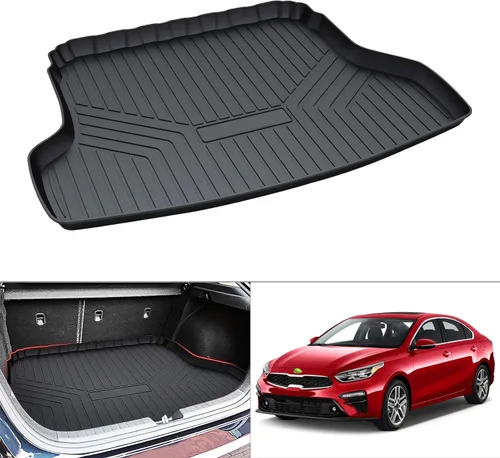 Vista 13 de Revestimiento de carga para Audi A4 / S4 2017 2018 2019 2020 2021 2022 2023 2024 Tapete de carga resistente (no para modelos A4 All-Road)