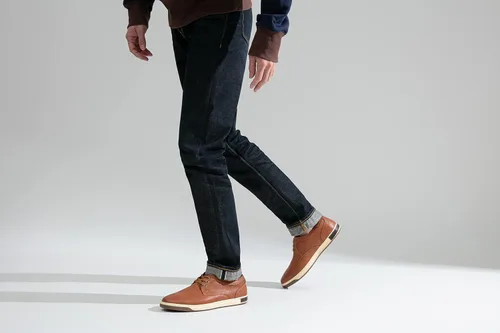 Vista 7 de Vostey Men's Sneakers Fashion Casual Shoes Dress Sneaker Oxford Shoes