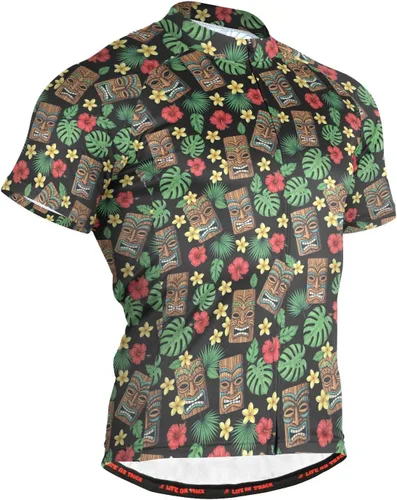 Vista 15 de Camiseta de ciclismo de manga corta para hombre Multi-Color 1