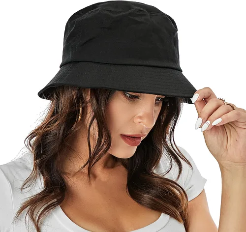 Vista 6 de Umeepar Paquete de 2 sombreros de algodón unisex para hombre y mujer