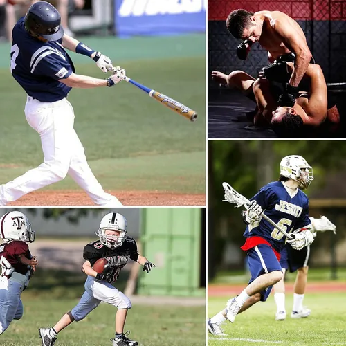 Vista 7 de Béisbol Fútbol Copa Atlética Juventud Niños Hombres Deportes Protector Soporte Lacrosse Hockey Cricket MMA Boxeo