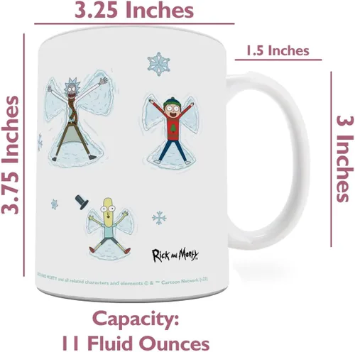 Vista 88 de Trend Setters Friends the Television Show – 25 años – Mercancía oficial – Taza de café o té de cerámica blanca de 11 onzas – perfecta para regalar
