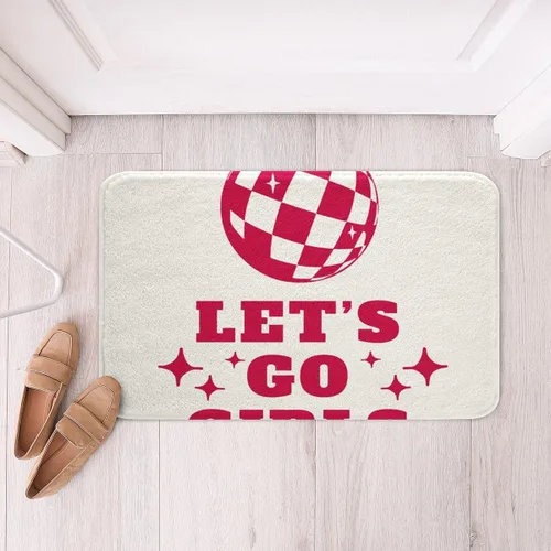 Vista 22 de Feelyou Tapetes de baño estampados, con patrón de sombrero occidental, para niños y niños, vaquera rosa, para ducha, accesorios de baño abstractos