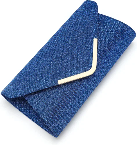 Vista 2 de Bolsos de mano brillantes para mujer, bolso de noche para mujer, bolso de mano para mujer, bolso de mano para fiesta, graduación, boda