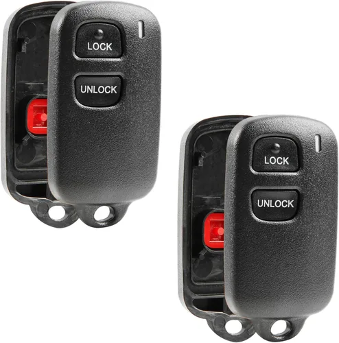 Vista 8 de Funda de Reemplazo para Llavero de Control Remoto para Toyota Tundra Tacoma 2btn (ELVATDD)