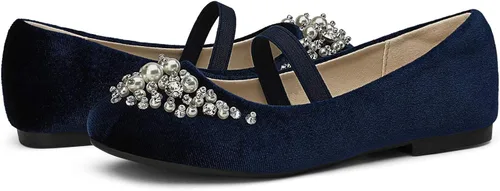 Vista 8 de DREAM PAIRS Mary Jane - Zapatos planos de vestir para niñas