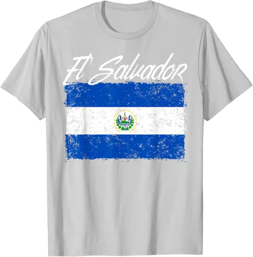 Vista 73 de Camiseta Salvadoreña Bandera El Salvador
