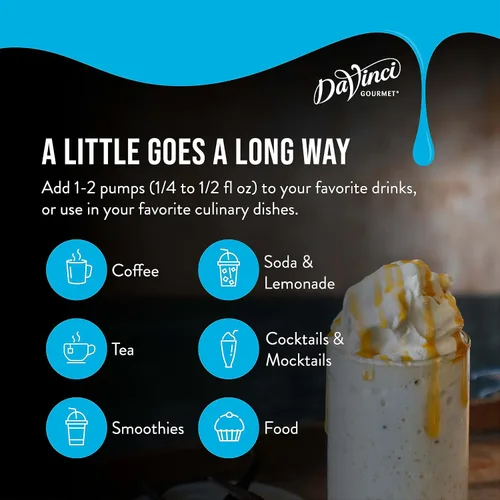 Vista 5 de DaVinci Gourmet Jarabe de almendras sin azúcar, 25.4 onzas líquidas (paquete de 1)