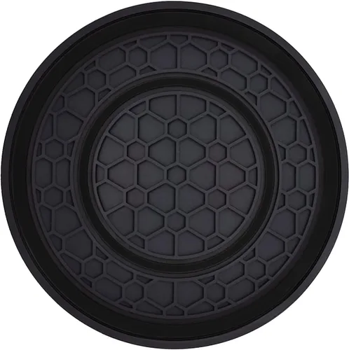 Vista 7 de Auprite Portavasos para automóvil, paquete de 2 posavasos universales antideslizantes para automóvil, accesorios para el interior del automóvil Negro