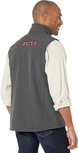 Vista 2 de ARIAT Chaleco Softshell con logotipo 2.0 para hombre