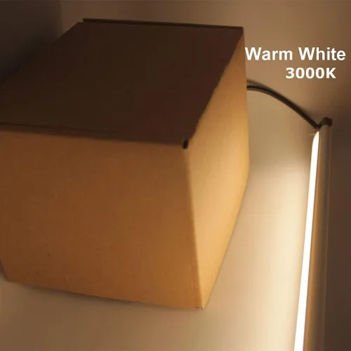 Vista 7 de Litever Kit de iluminación LED para debajo del gabinete (kit de barra de luz de 6 a 12 pulgadas) blanco cálido 3000 K, complemento de 6 pulgadas