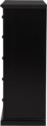 Vista 6 de Coaster Home Furnishings Sumerlin 460595BLK - Cajonera con 6 cajones, color negro