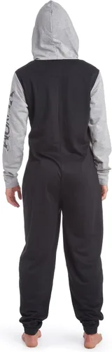 Vista 4 de Marvel Avengers Spider-Man Captain America Venom - Pijama de vellón con cremallera para adultos