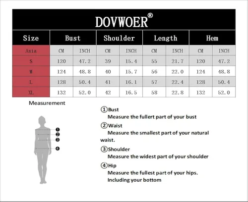 Vista 2 de DOVWOER - Chaleco holgado estilo vintage para mujer con botones y 2 bolsillos