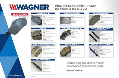 Vista 2 de Wagner QS ZD1711 - Juego de pastillas de freno de disco, bordes biselados para paradas suaves y silenciosas, compatible con Mazda 6 2014-2020