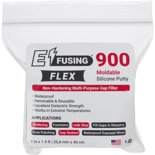 Vista 2 de E/FUSING 900 Flex Masilla de silicona maleable (Gris)