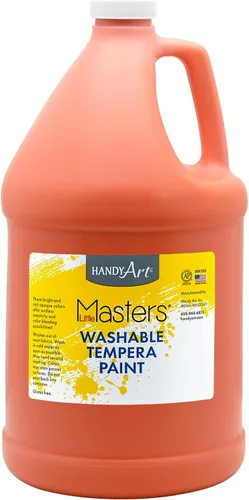 Vista 11 de Handy Art Little Masters - Pintura lavable, 16 onzas, color negro Bright & Mixable, High Opacity, Washable Colors for Classroom, Students, Kids